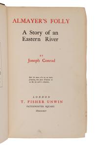 CONRAD, Joseph (1857-1924). Almayer's Folly. A Story of an Eastern River . London: T. Fisher, 1895.
