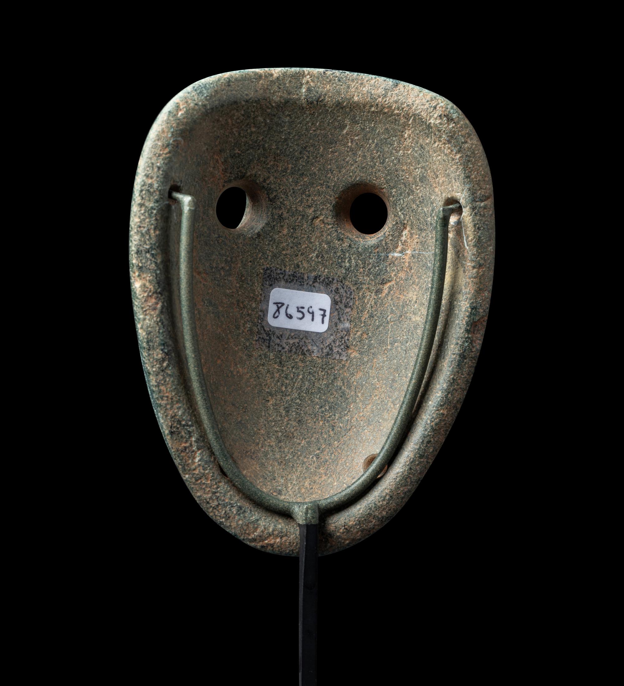 A Maya Jade Mask