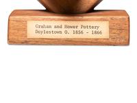 Two Four-Gallon Cobalt Decorated Stoneware Crocks
