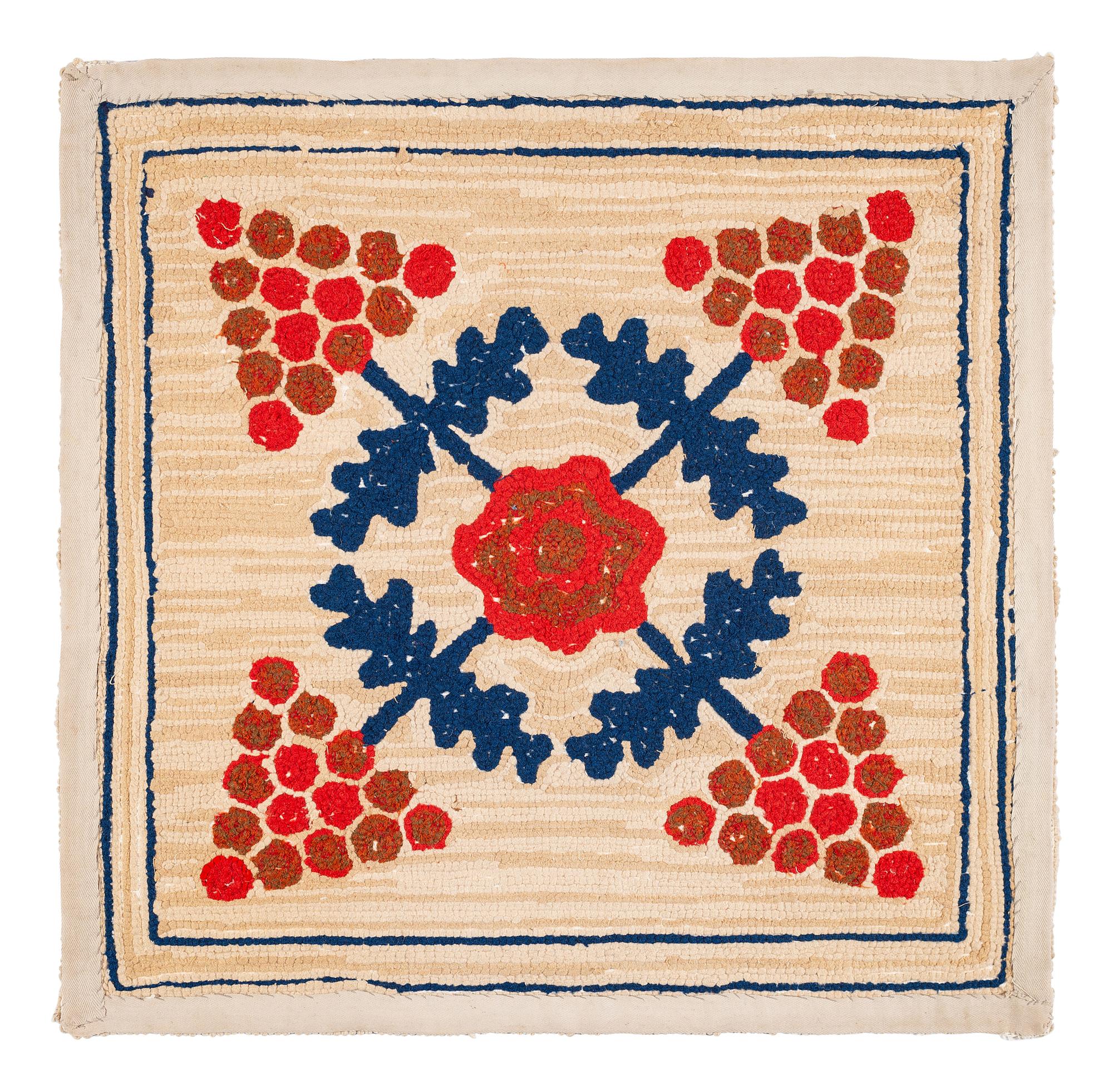 Five Contemporary Hooked Rugs