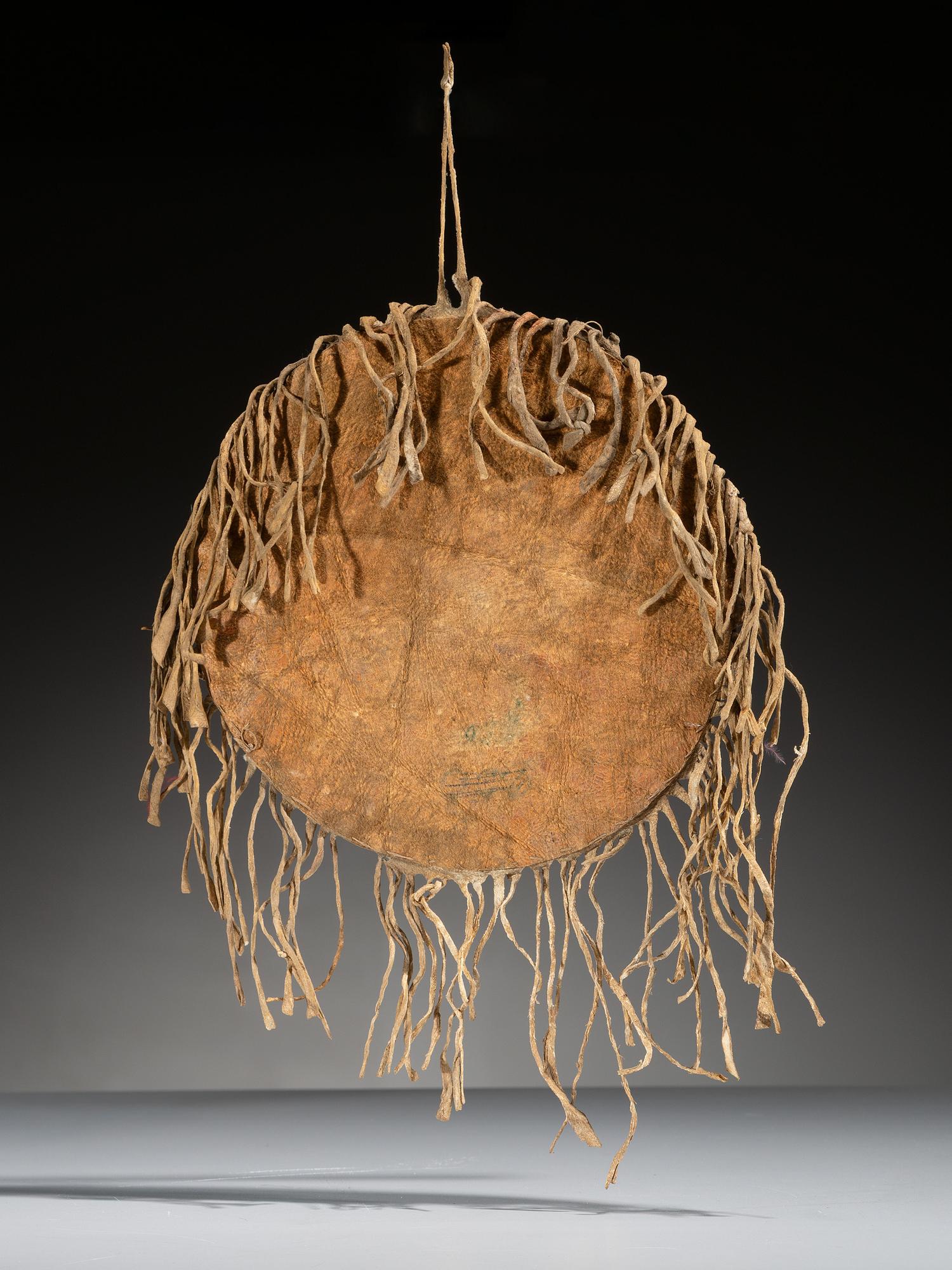 Sioux Beaded Hide "Shield"