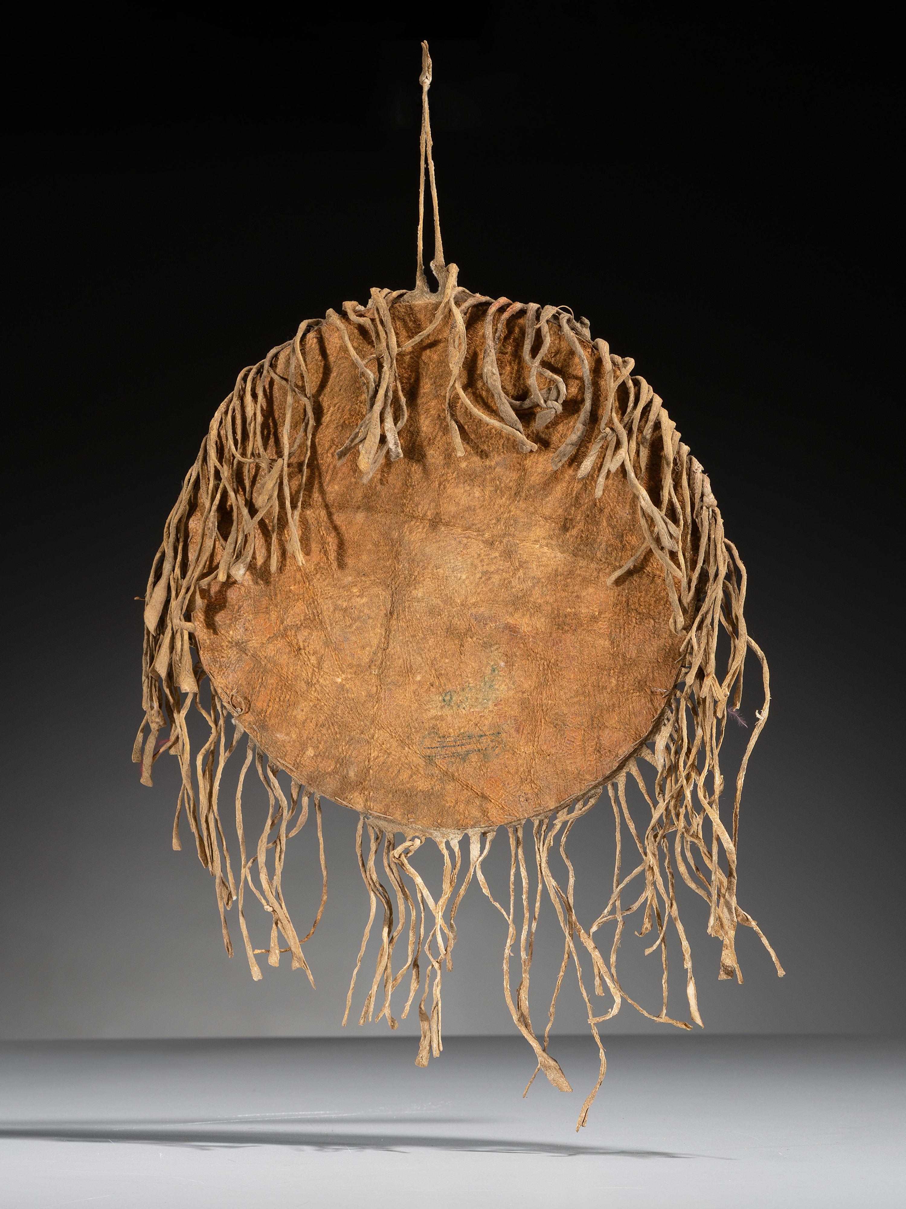 Sioux Beaded Hide "Shield"