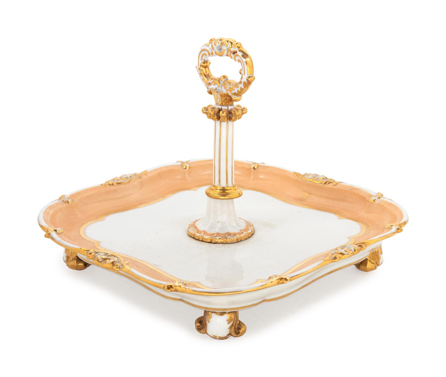 A French Porcelain Serving Plate