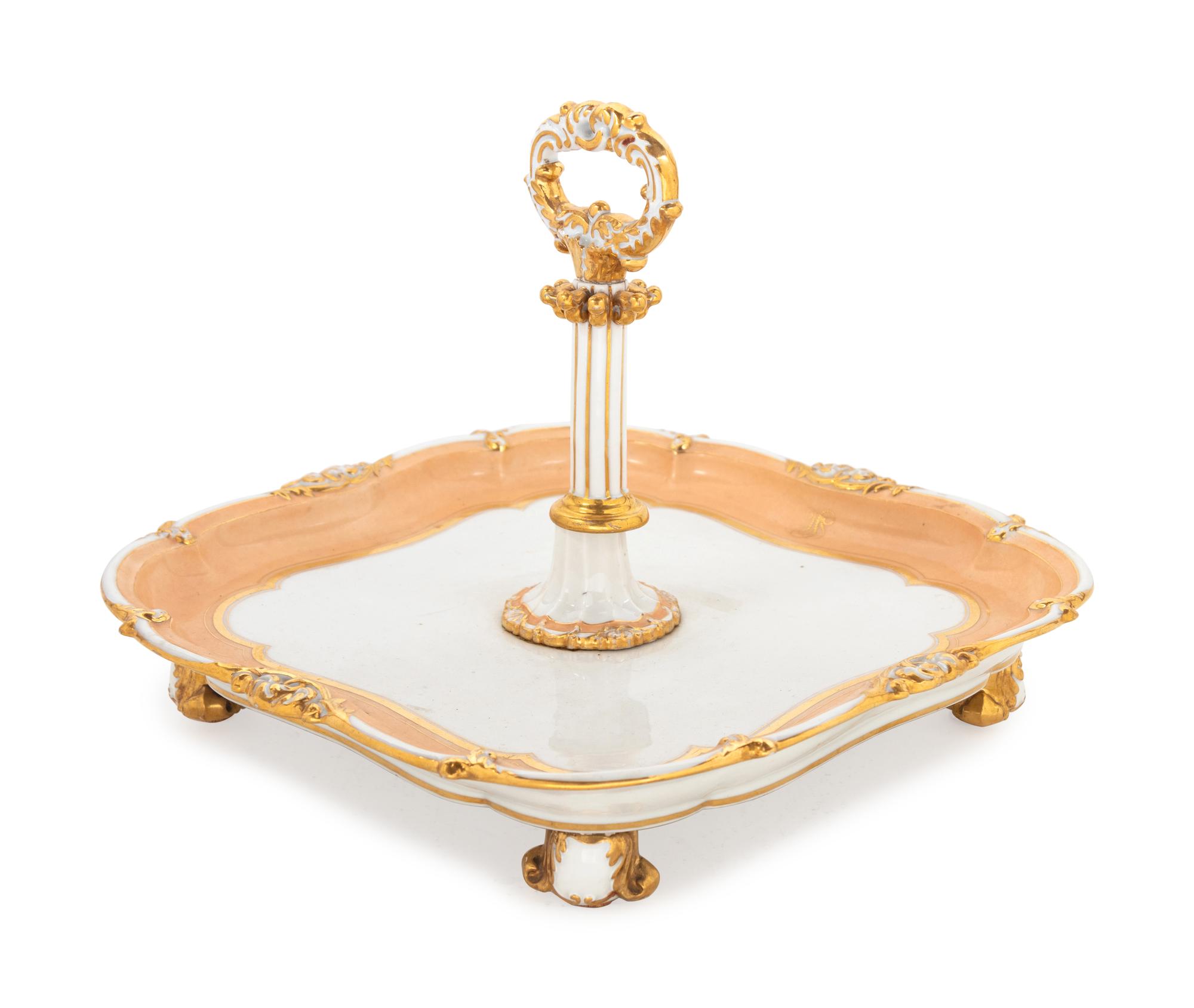 A French Porcelain Serving Plate