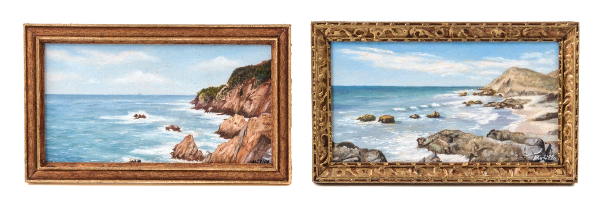 Motilla, (20th Century), Costas de Baja California Sur Mexico, (two works)