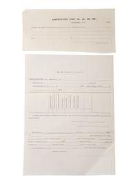 [MILITARIA] 19th c. docs and imprints incl. Civil War content from Estate of Carroll J. Delery III.