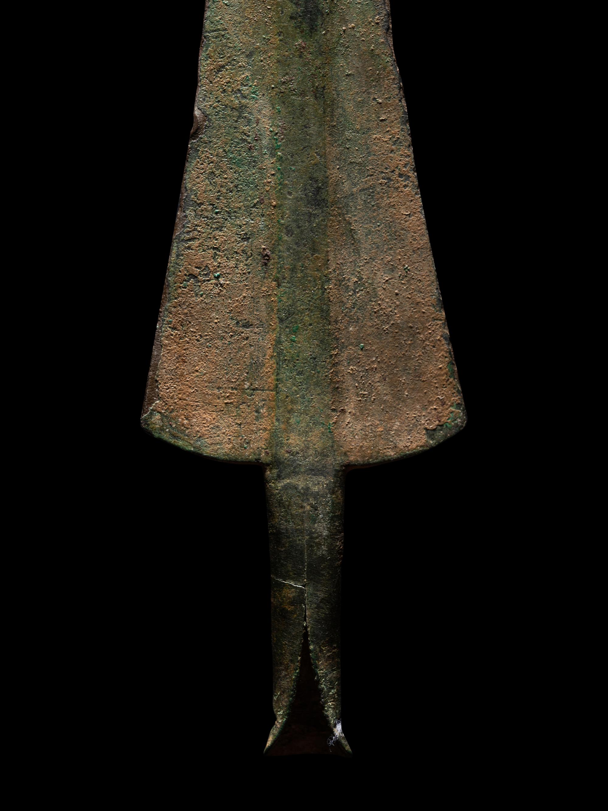 A Luristan Bronze Spear Head