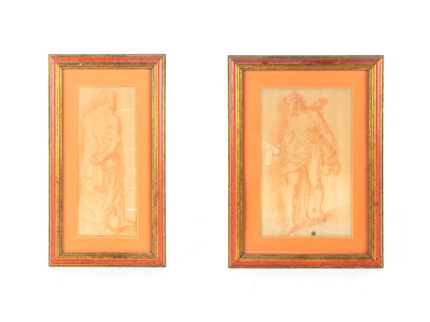 A Pair of Figural Studies