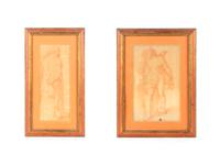 A Pair of Figural Studies
