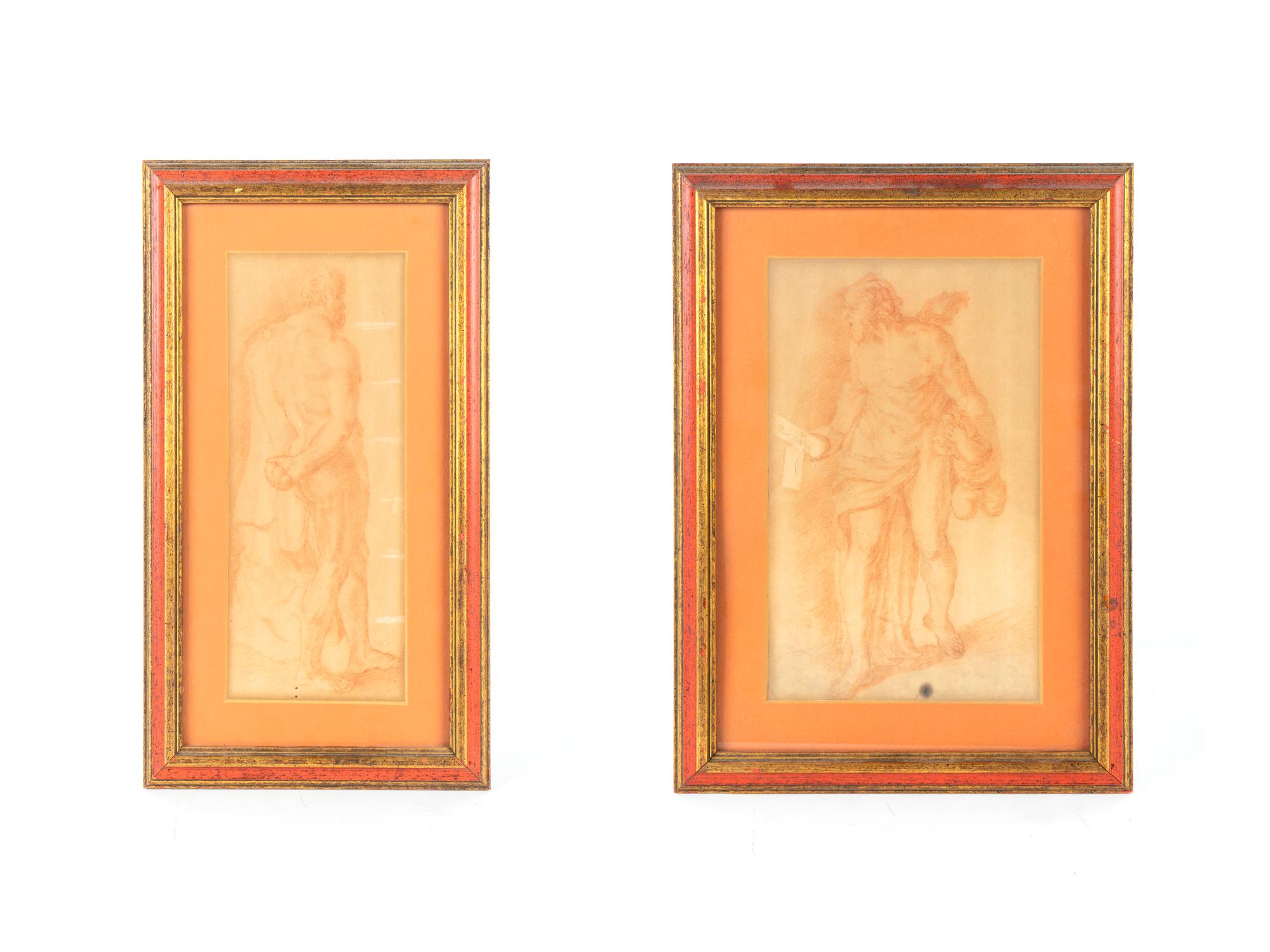 A Pair of Figural Studies