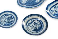 An Assembled Chinese Export Blue and White Porcelain Part Dinner Service — 18TH/19TH CENTURY