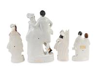 A Group of Four Staffordshire Figures — 19TH CENTURY