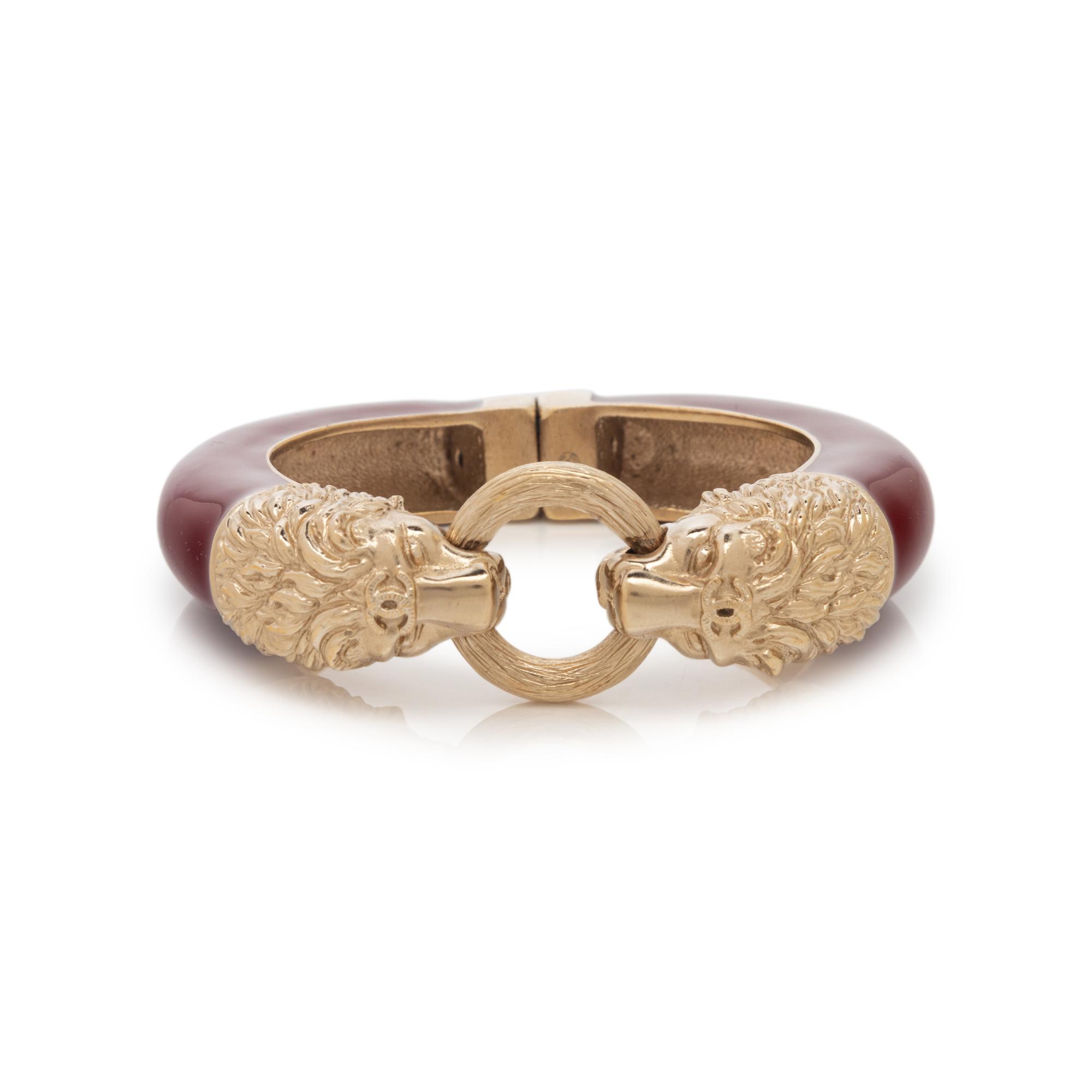 Chanel Lion Head Cuff, 2011