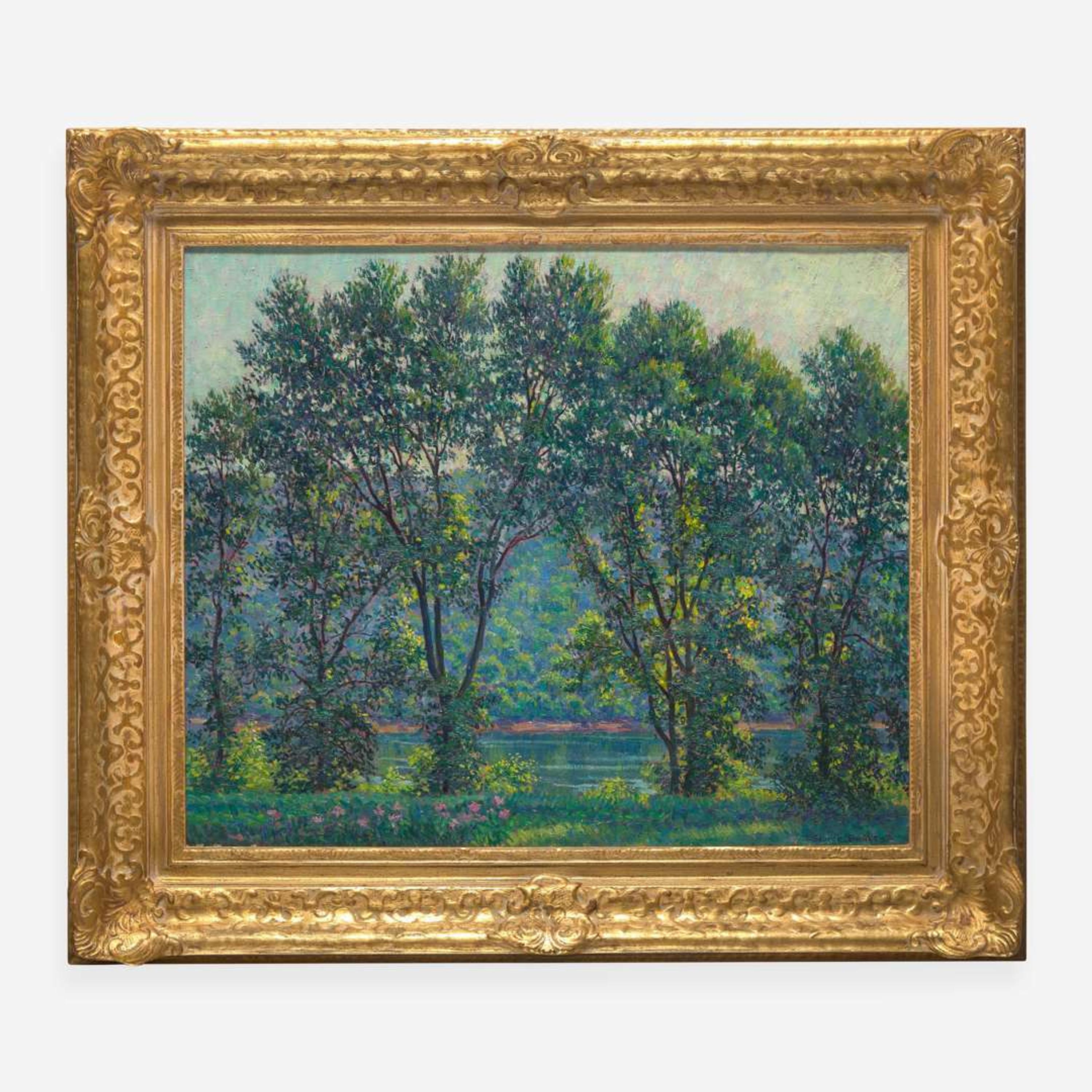 Samuel George Phillips (American, 1890–1965) Summer on the Delaware