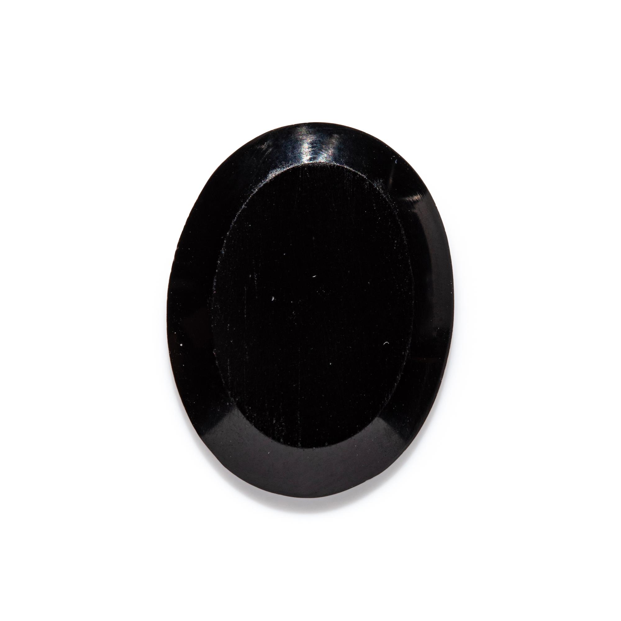 A Roman Black Jasper Ring Stone with a Portrait Head of a Nubian Youth