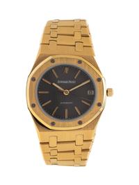 AUDEMARS PIGUET, REF. 477/4100BA 18K YELLOW GOLD 'ROYAL OAK' WRISTWATCH