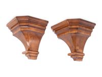 A Pair of Biedermeier Style Wall Brackets