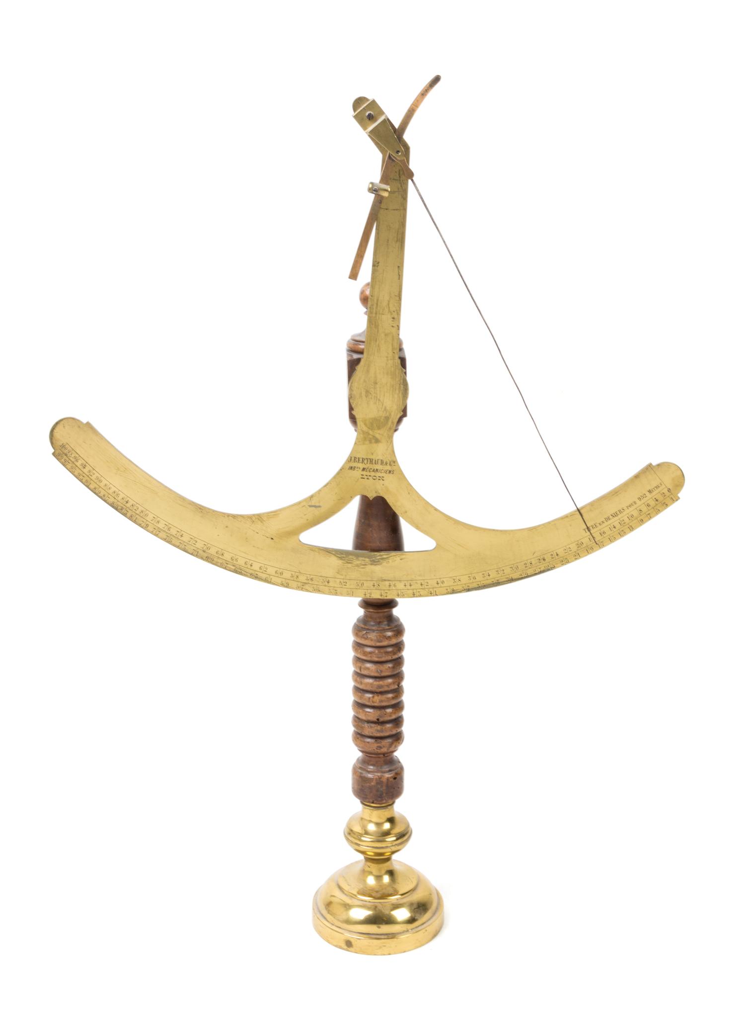 A Brass Ship's Astrolabe Height 31 inches.