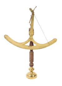 A Brass Ship's Astrolabe Height 31 inches.