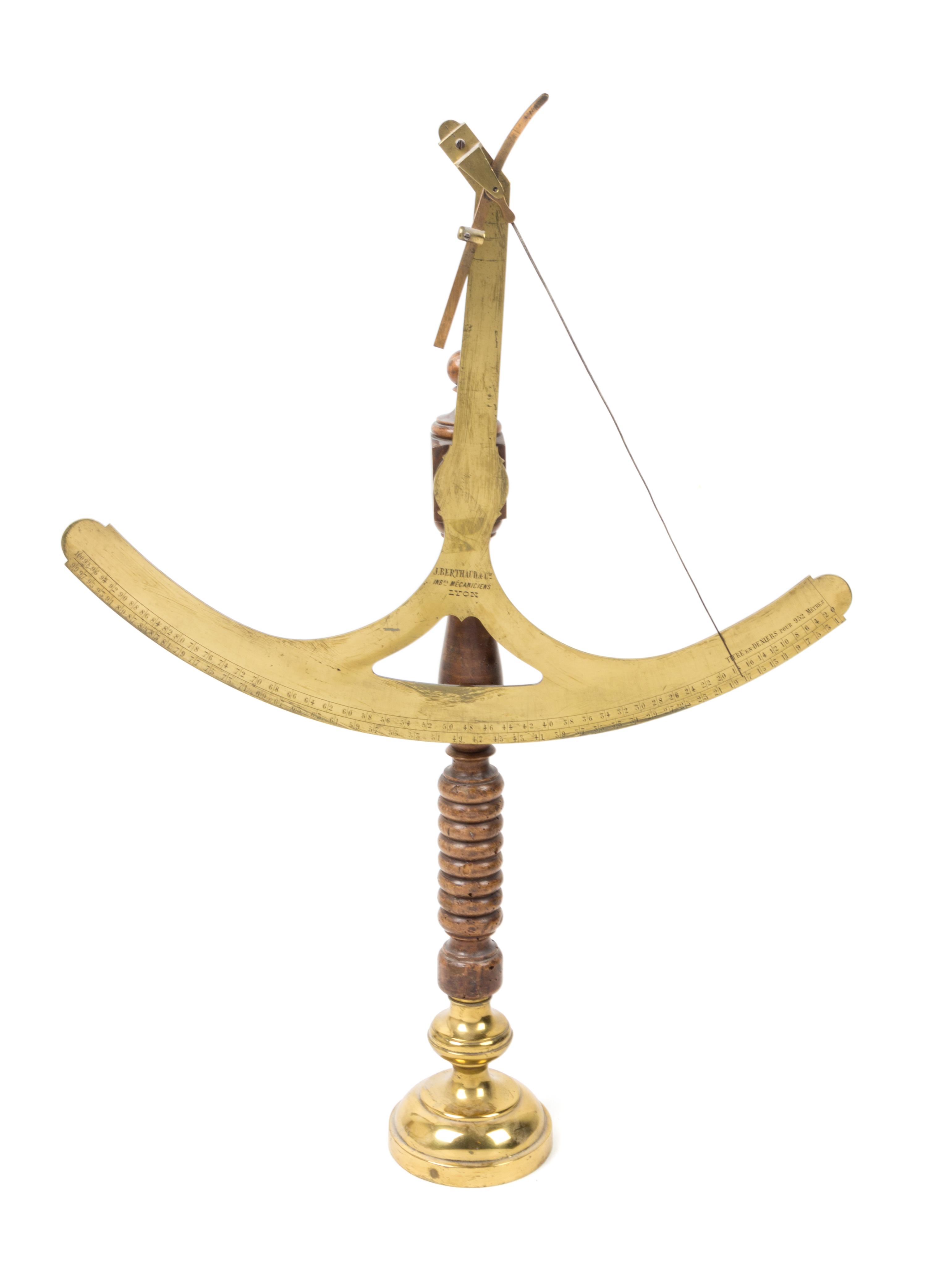 A Brass Ship's Astrolabe Height 31 inches.