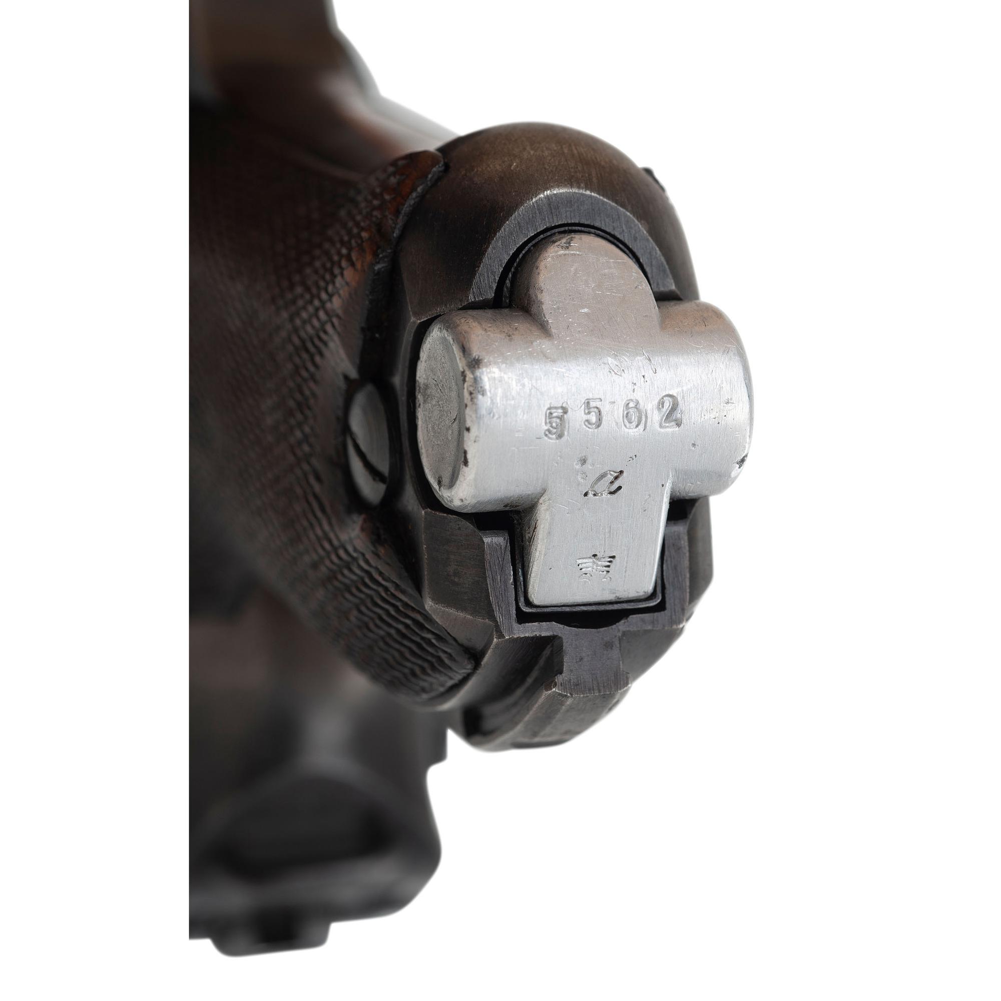 **1937 Dated S/42-Code Luger with Matching Magazine