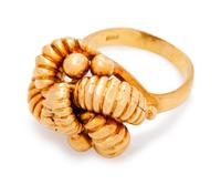 YELLOW GOLD RING
