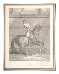 Six Austrian Equestrian Engravings