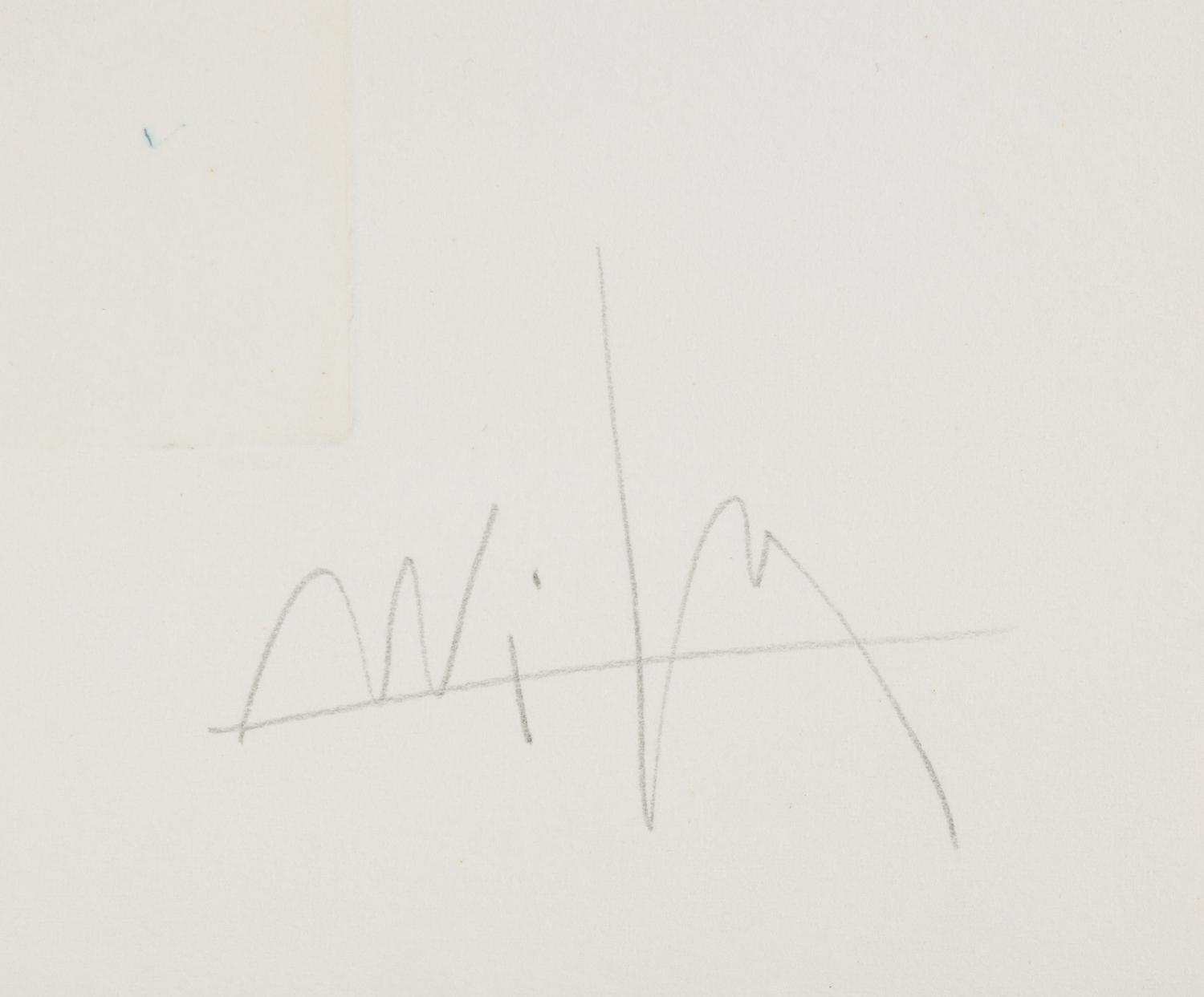 Wifredo Lam (Cuban, 1902-1982) — Two works from Visible Invisible , 1972