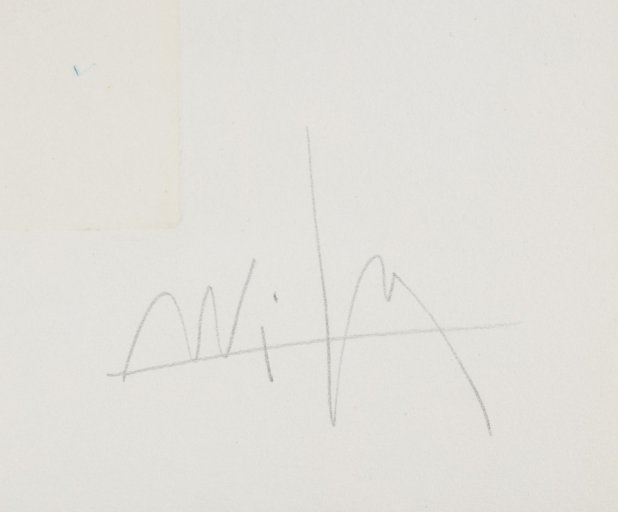 Wifredo Lam (Cuban, 1902-1982) — Two works from Visible Invisible , 1972