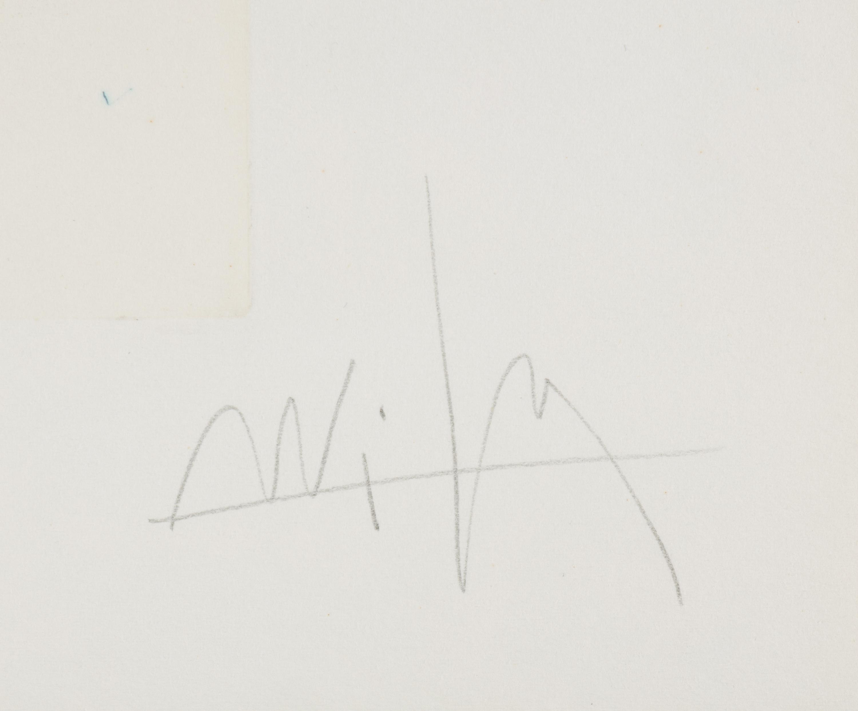 Wifredo Lam (Cuban, 1902-1982) — Two works from Visible Invisible , 1972
