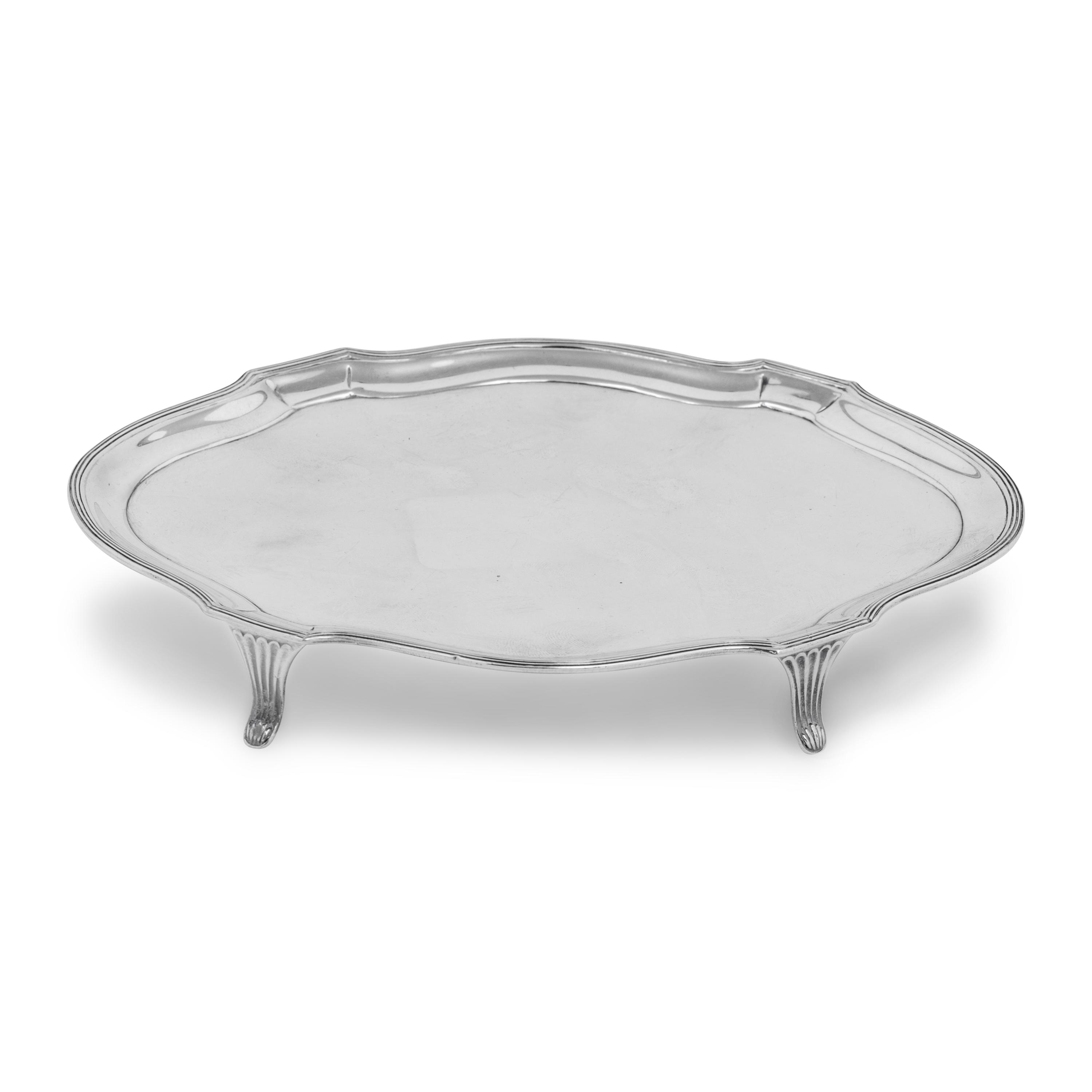 A George III Silver Kettle Stand