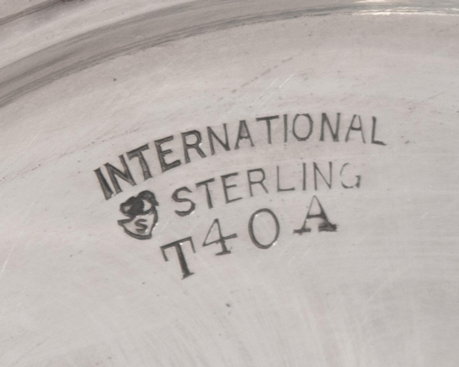 Five American Silver Serving Articles