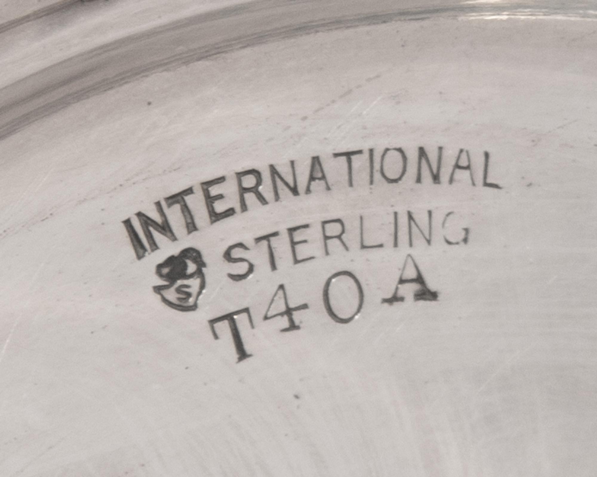 Five American Silver Serving Articles