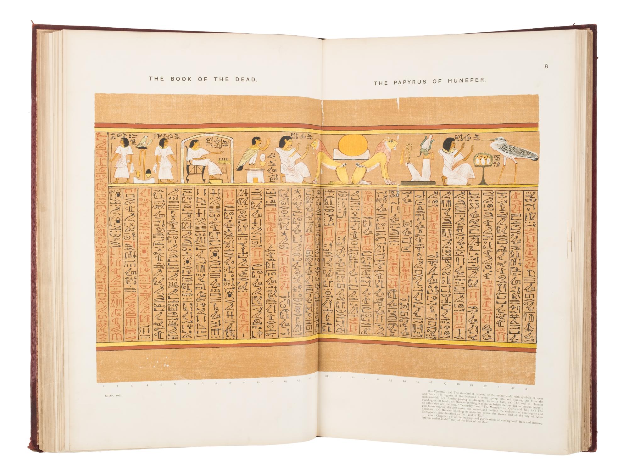 [History] Budge, Sir Ernest Alfred Thompson Wallis (editor). The Book of the Dead. Facsimile of the Papyrus of Ani in the British Museum