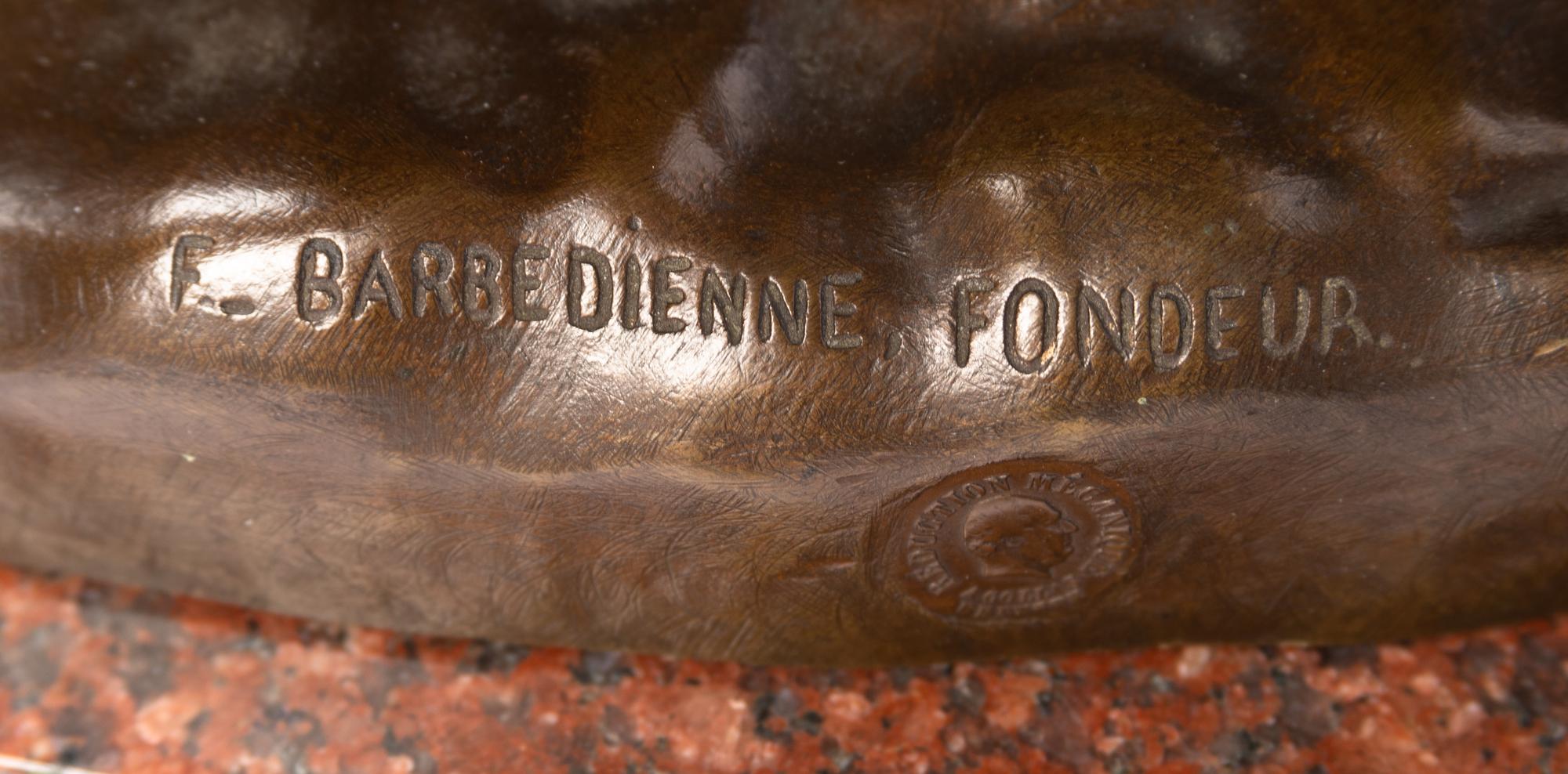 A French Bronze Figural Group of the Uffizi Wrestlers After the Antique