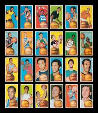 A Near Set of 1970-71 Topps Basketball Cards (172/175)