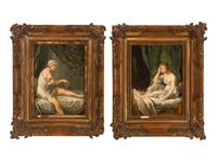 The Portrait and The Letter (a pair)