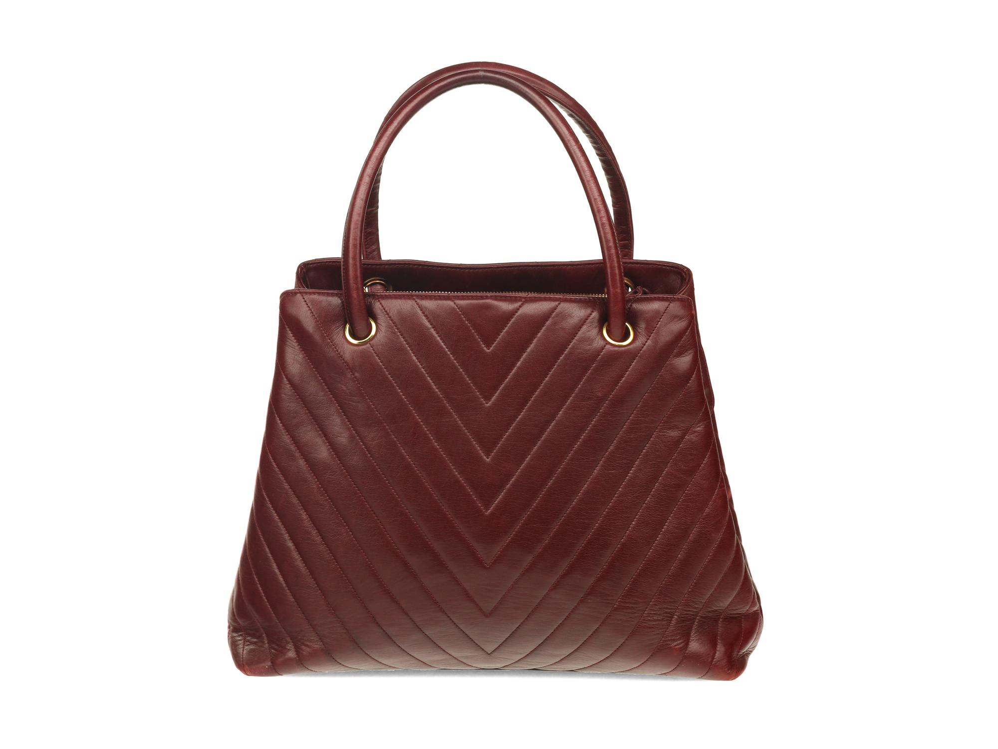 Chanel Chevron Tote