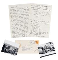 KENNEDY, John F., Jr. (1960-1999). Autograph letter signed ("John"), to a group of counselors from the West Thumb Youth Conservation Corps. Bar Cross Ranch, Cora, Wyoming, 6 July 1978.
