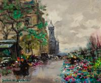 Flower Stalls in Paris