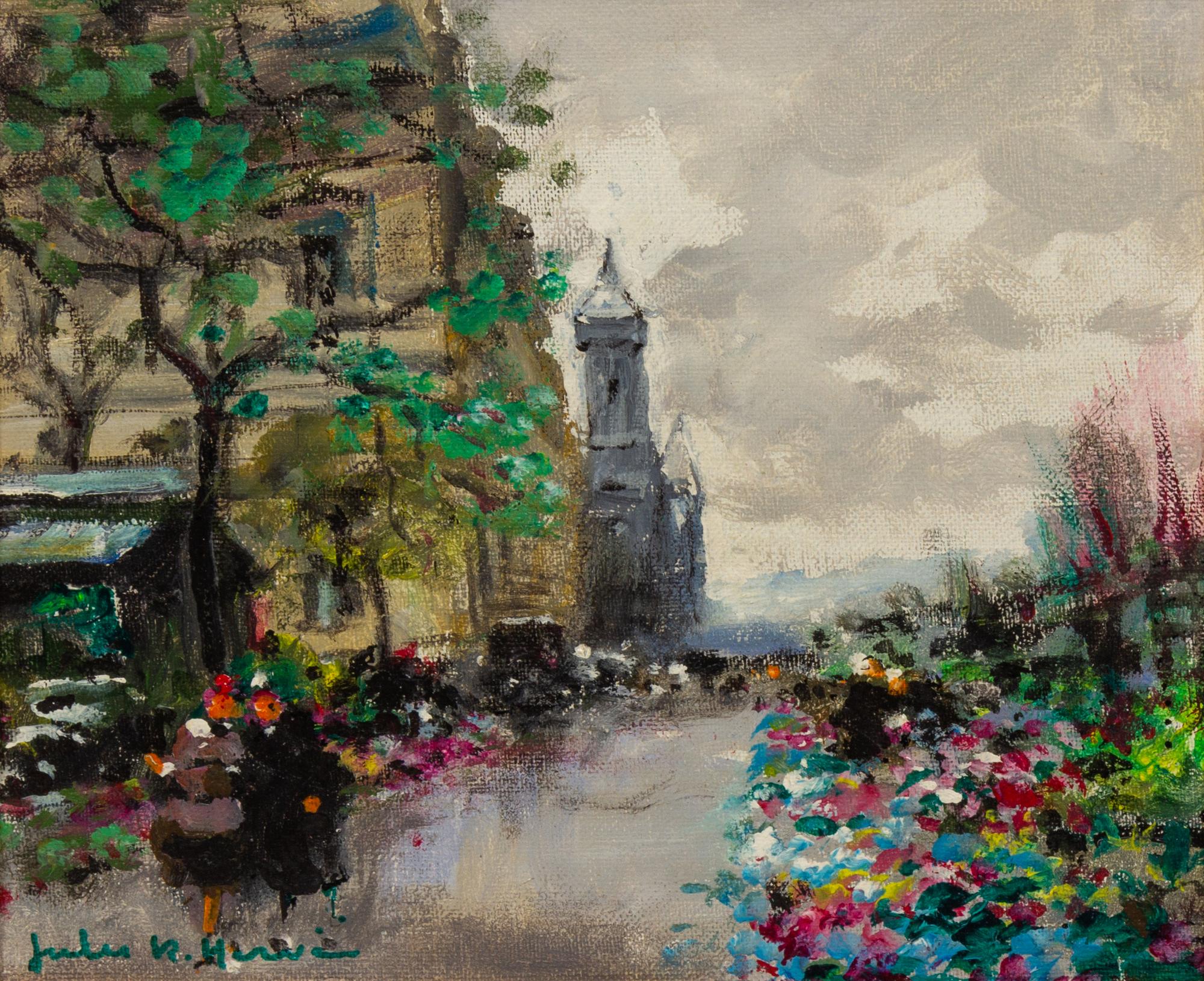 Flower Stalls in Paris