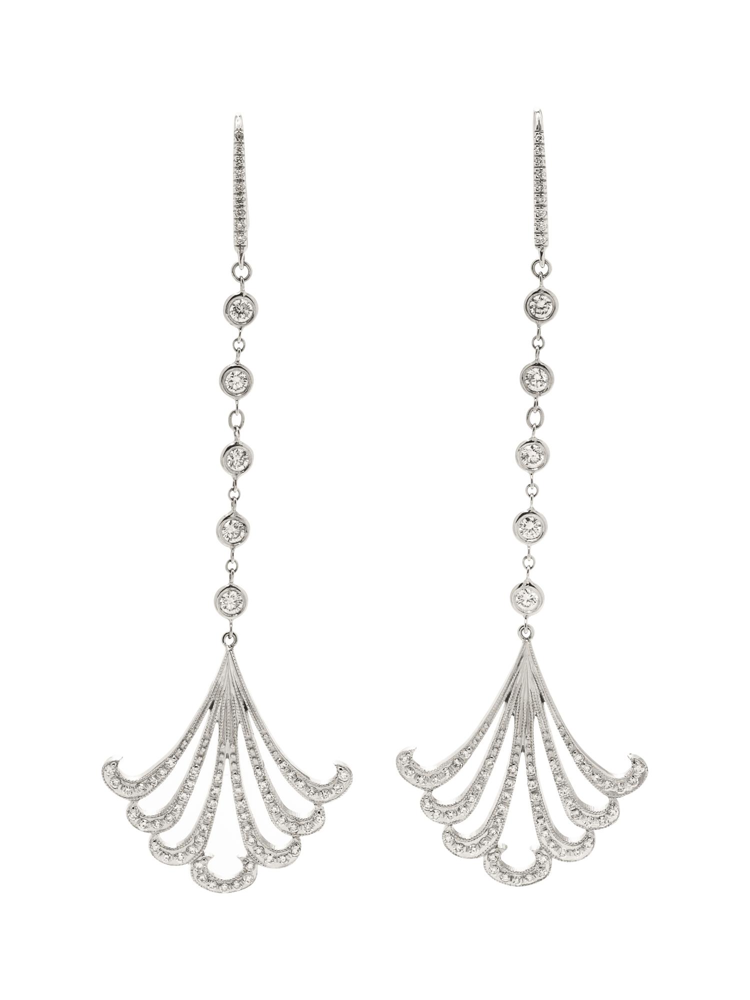 CYNTHIA BACH, DIAMOND EARRINGS