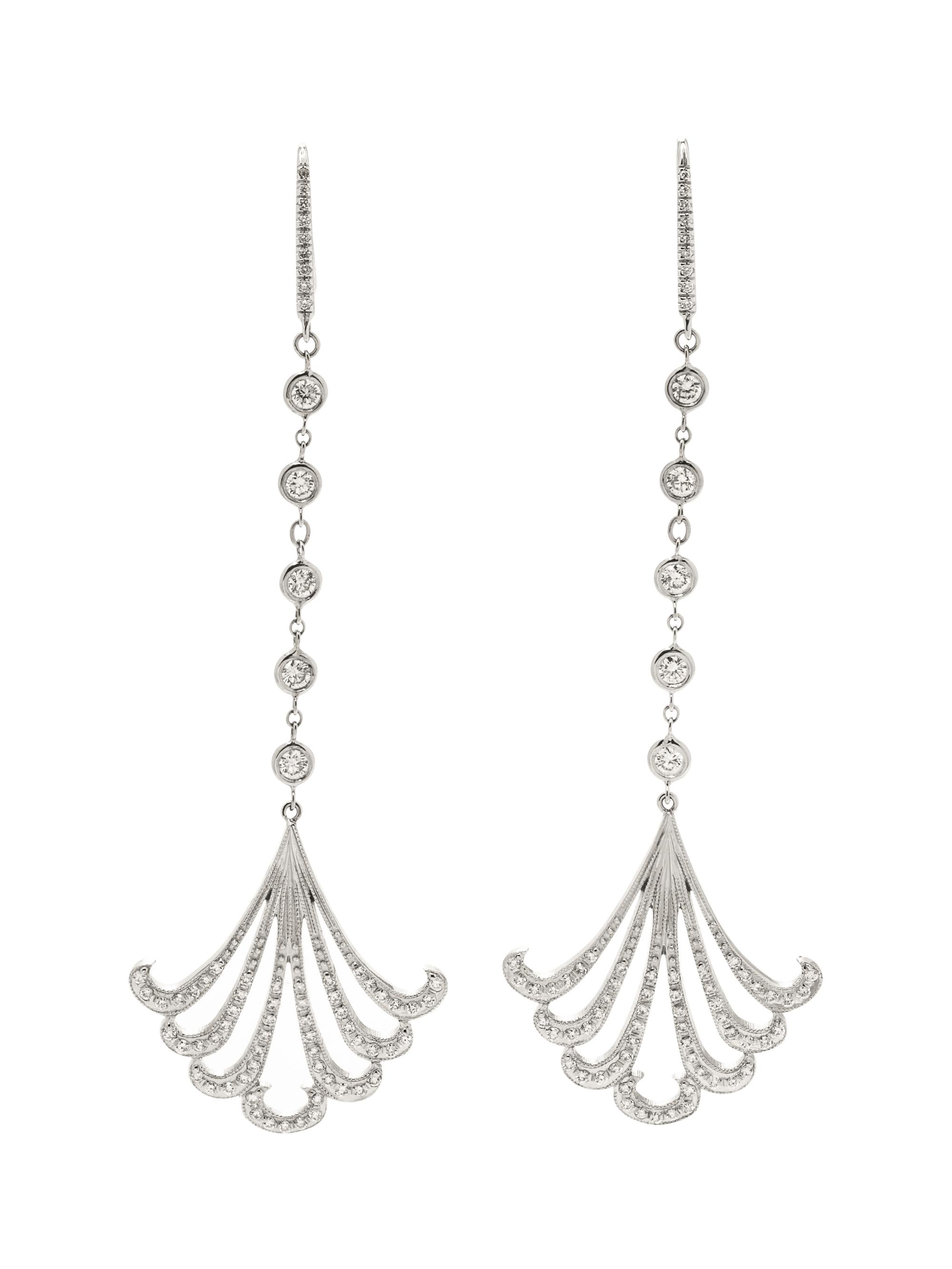CYNTHIA BACH, DIAMOND EARRINGS