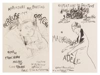 Pierre Bonnard, (French, 1867-1947), Covers from the series Le repertoire des patins (a pair of works)
