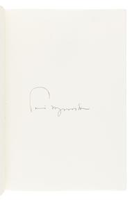 [MORRISON, Toni (1931-2019).] A Group of 3 FIRST EDITIONS SIGNED BY MORRISON, comprising: