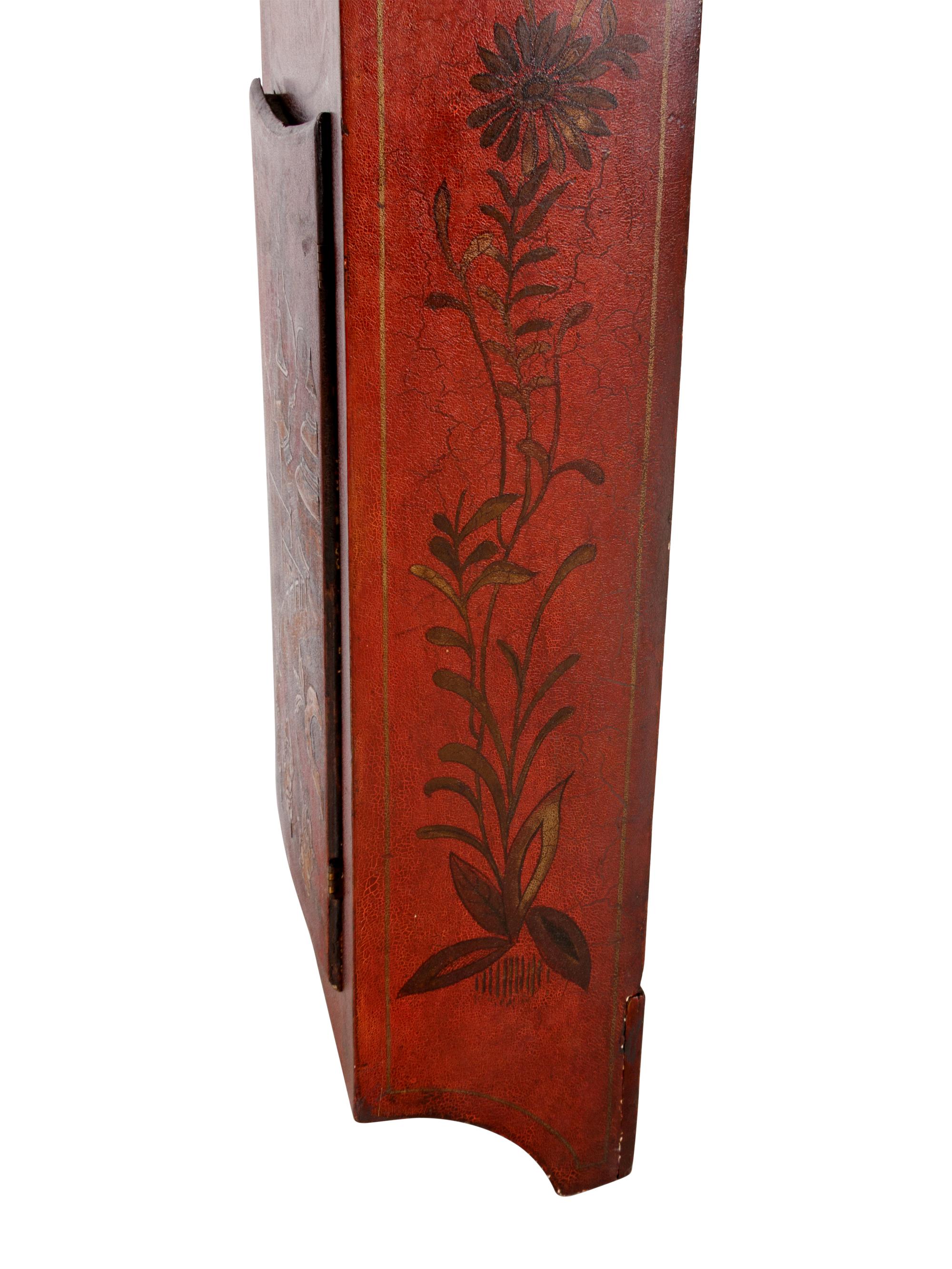 An English Painted Tavern Clock