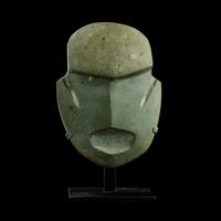 A Mezcala Jade Mask