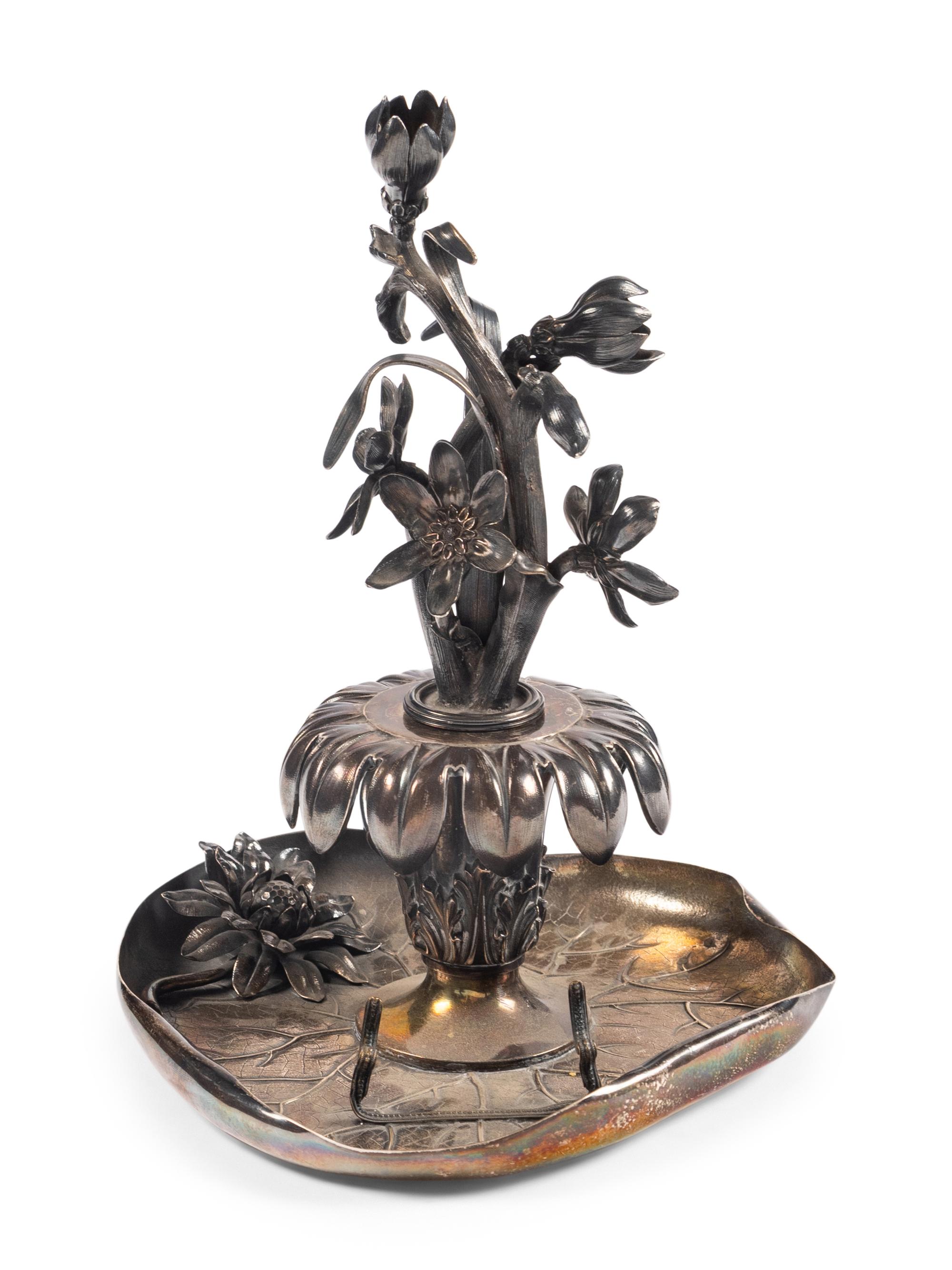 A Shreve and Co. Silver Chamberstick