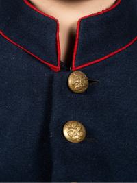 [CIVIL WAR]. 1858 Union Artillery enlisted frock coat.