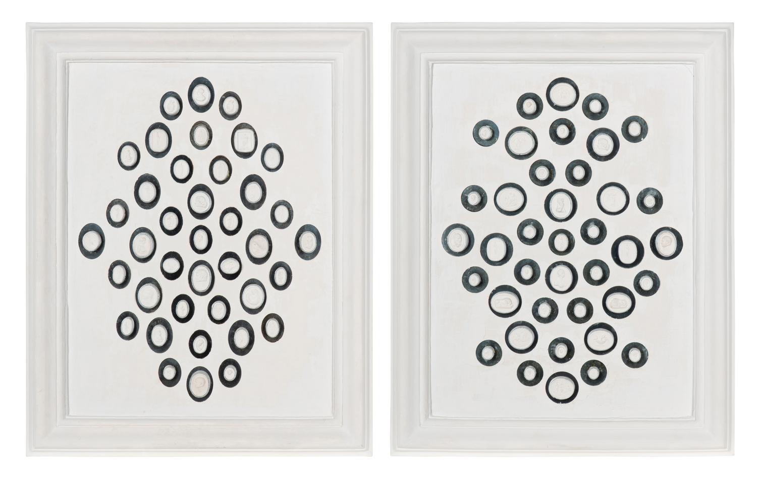 A Collection of Grand Tour Style Plaster Intaglios